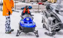 Гатэль Białka Tatrzańska Татры - катанне на снегоходах